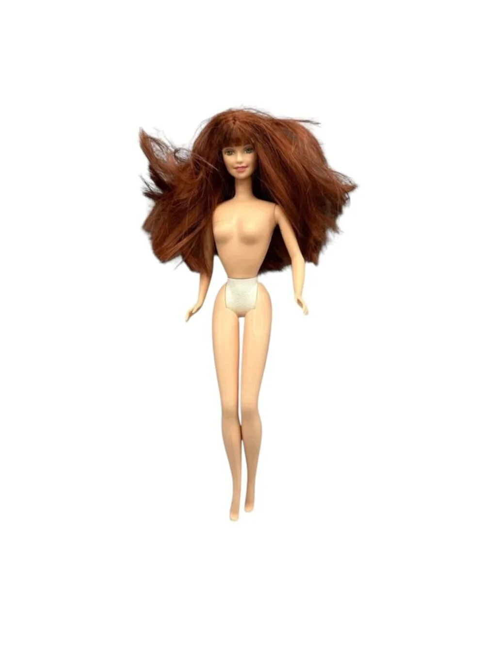 1998 Mattel Barbie CEO Generation Girl Redhead Nude Doll OOAK